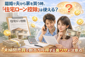 離婚で夫から家を買う時、「住宅ローン控除」は使える？夫婦間売買で数百万円得する裏ワザと注意点