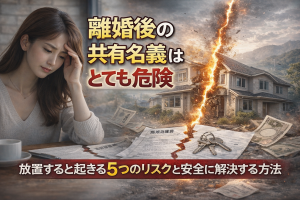 【離婚後の共有名義はとても危険】放置すると起きる5つのリスクと安全に解決する方法