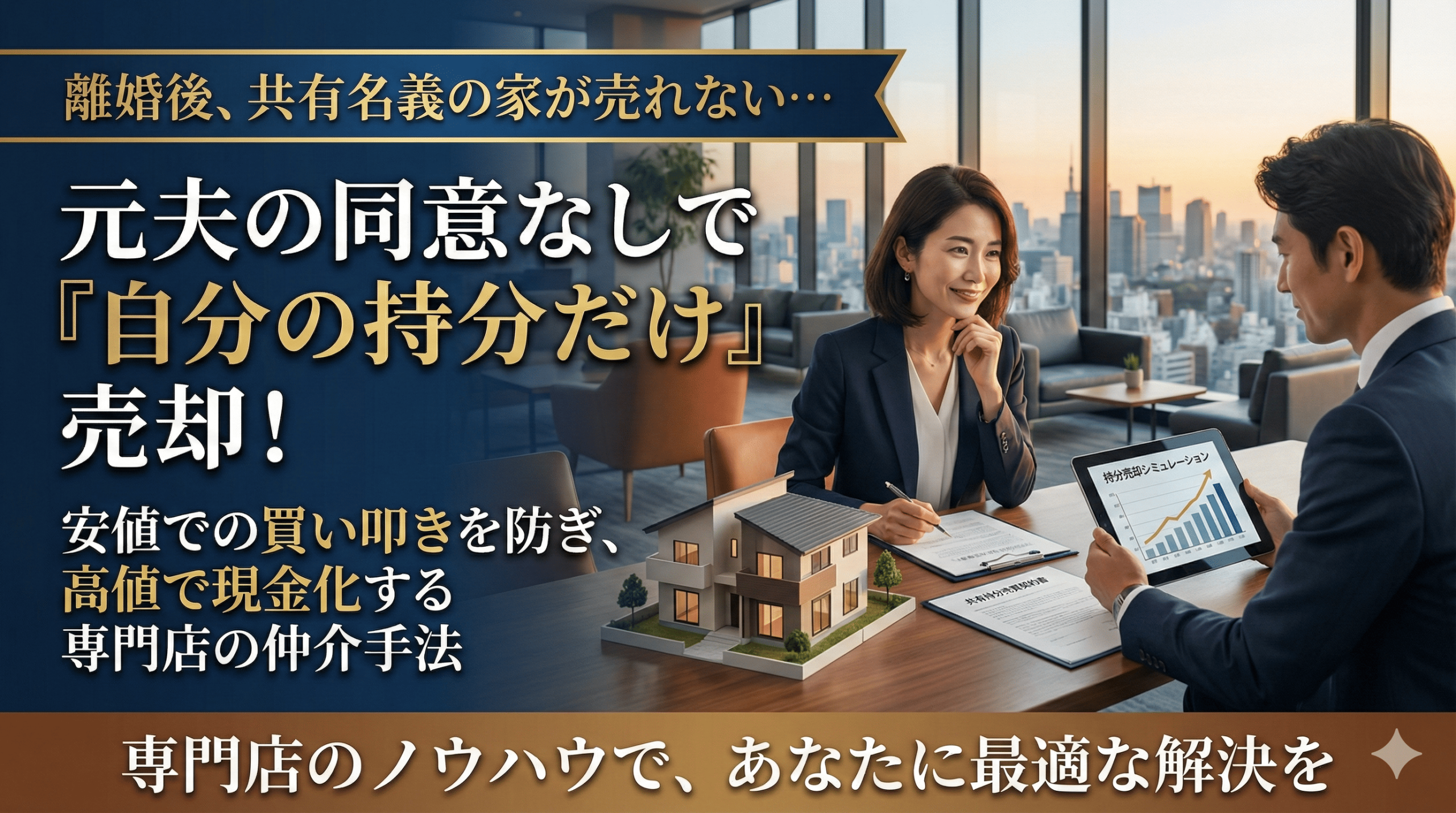 【共有名義の悪夢】「自分の持分だけ売りたい」その前に！悪徳業者に買い叩かれず、後腐れなく縁を切る売却の鉄則