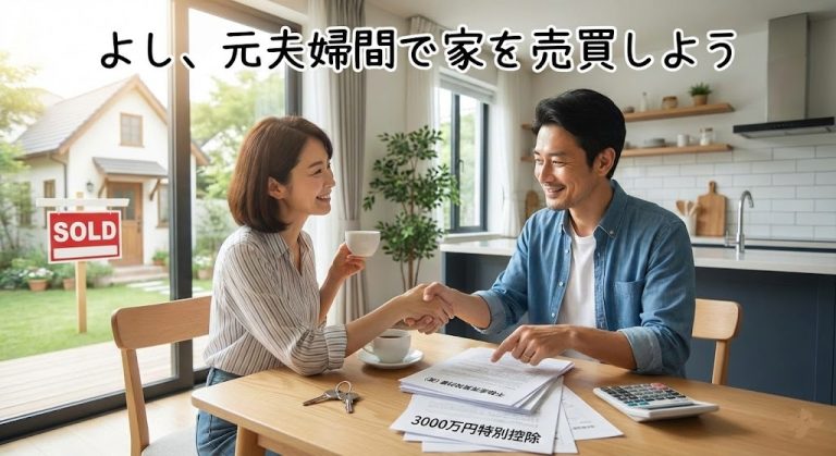 【売却益と税金】「高く売りたい」夫を説得！3,000万円控除と経費削減で、第三者に売るより「妻に売る」方が得する理由