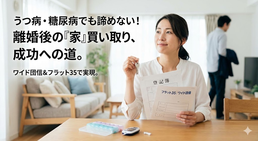 【審査リベンジ】「健康診断で引っかかりローン否決」…持病があっても諦めない！団信なし・ワイド団信で家を守る方法