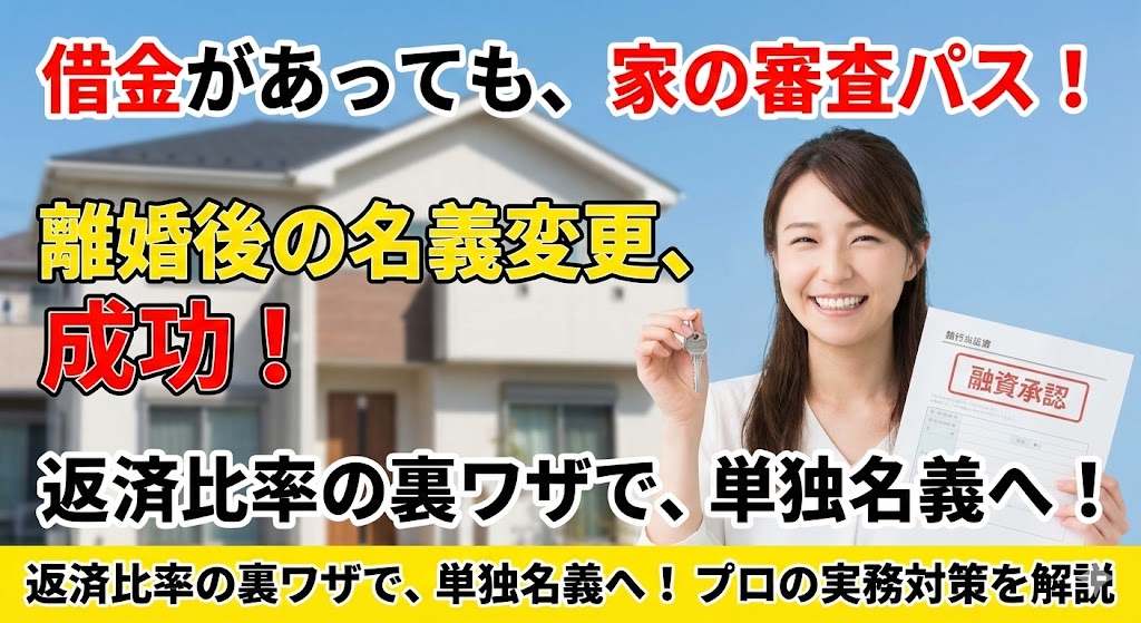 【審査対策】車のローンやカード利用があるから「家の買取」は無理？借金を抱えたまま住宅ローンを通すための返済比率攻略法
