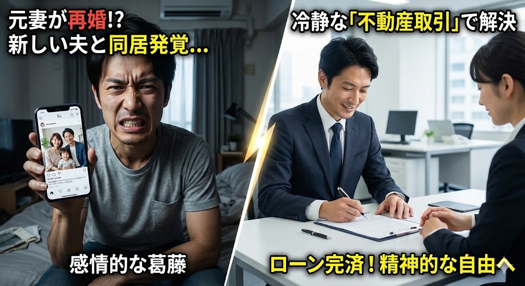 【解決ストーリー】「俺の金で、元妻と知らない男が住んでいるのか？」再婚した元妻が住む家のローン。ATM扱いされた夫が、家を売却して尊厳を取り戻すまで