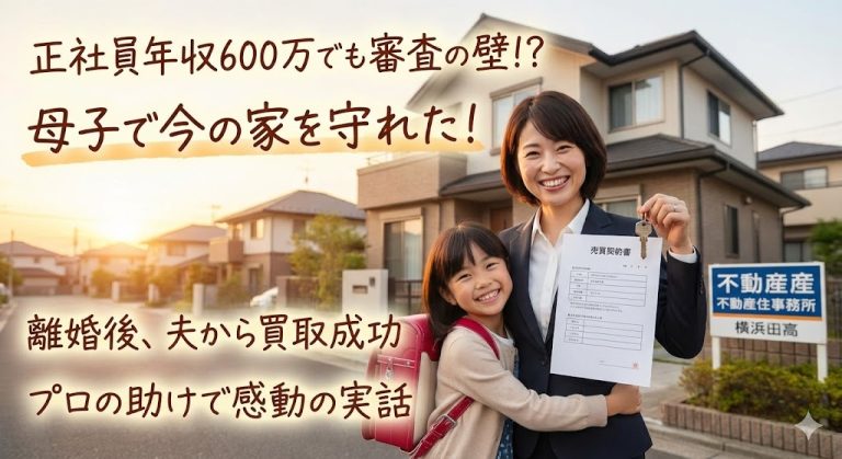 【解決ストーリー】「私一人の収入じゃダメですか？」自立した妻が銀行で味わった屈辱と、子供の学区を守り抜いた逆転劇（横浜市・A様の事例）