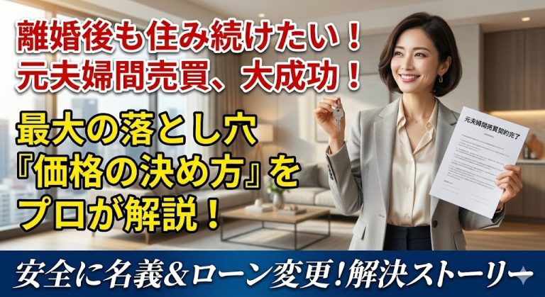 元夫婦間売買の「売買価格」どう決める？